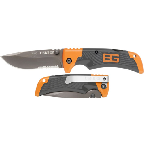 Нож Gerber Bear Grylls Scout, серрейторное, блистер, (1013958), 31-000754 фото 7